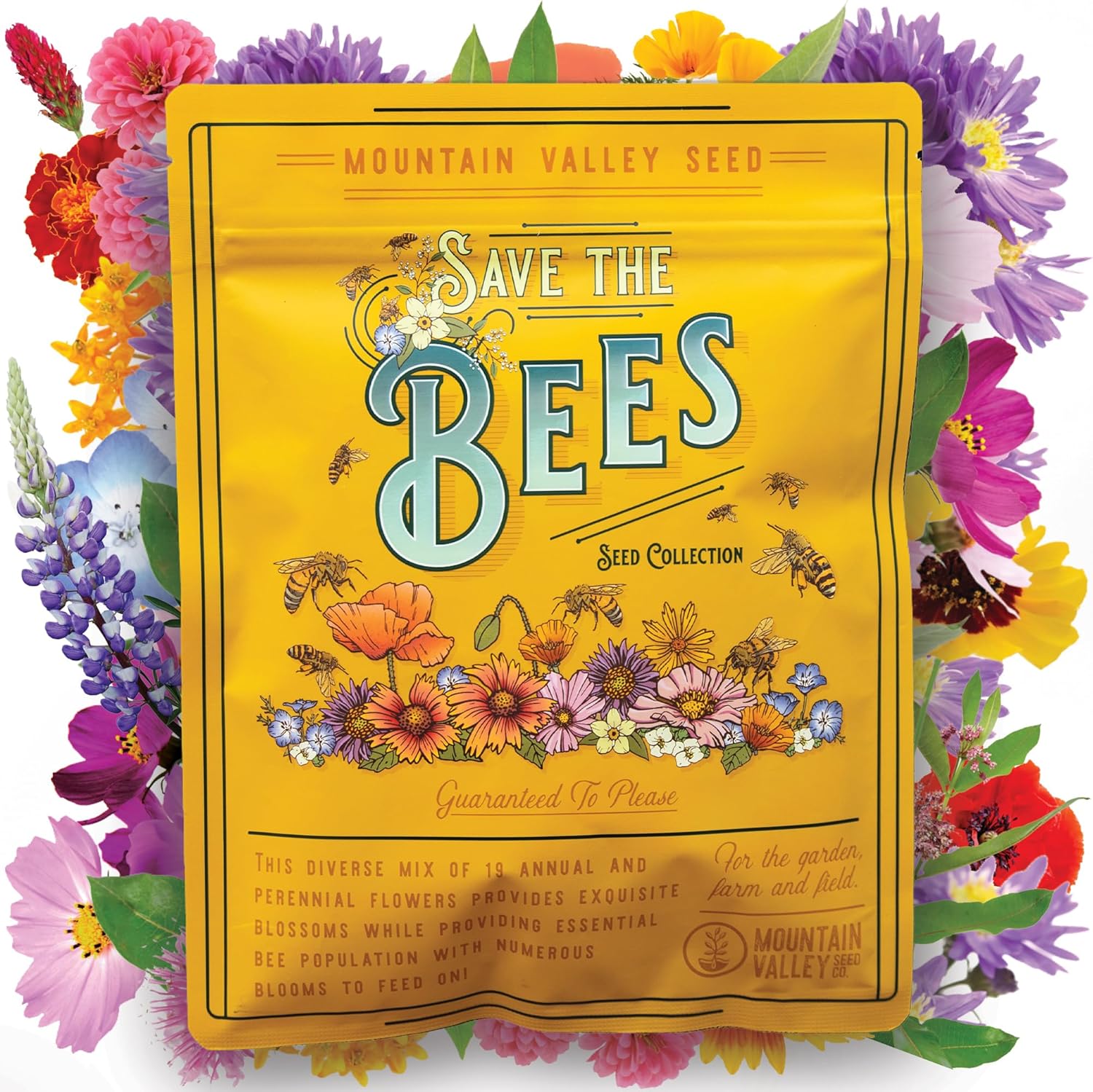 Mountain Valley Seed Co Wildflower Seed Mix – 2 oz